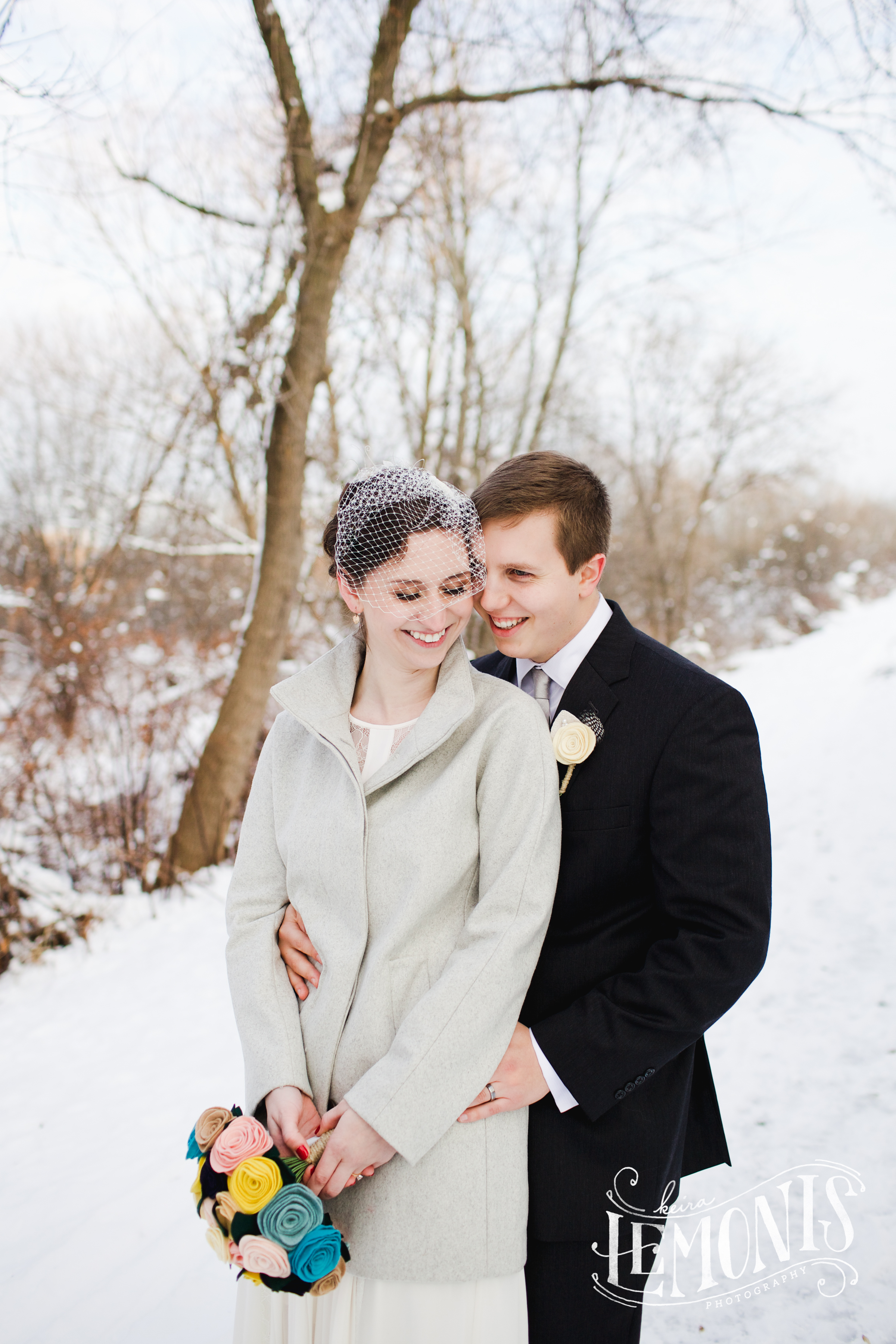 It was freeeezzzing! Kara & Ryan were such troopers!