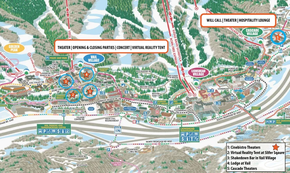 Map Of Vail Village Hotels Travel2016 — Vail Film Festival