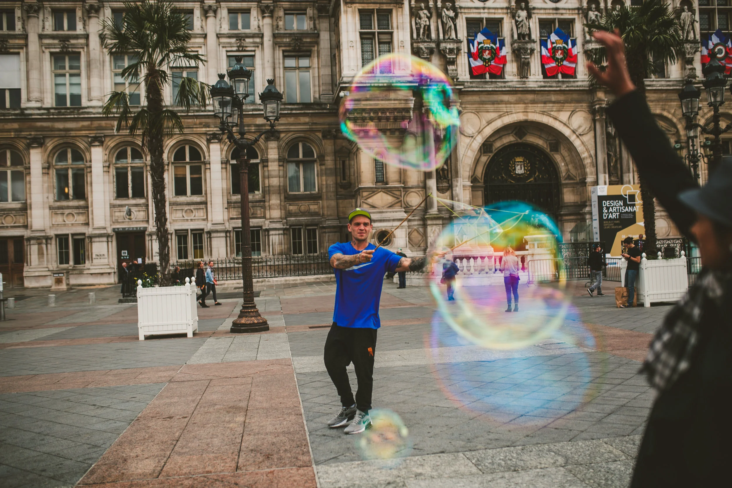 Bubble fun.