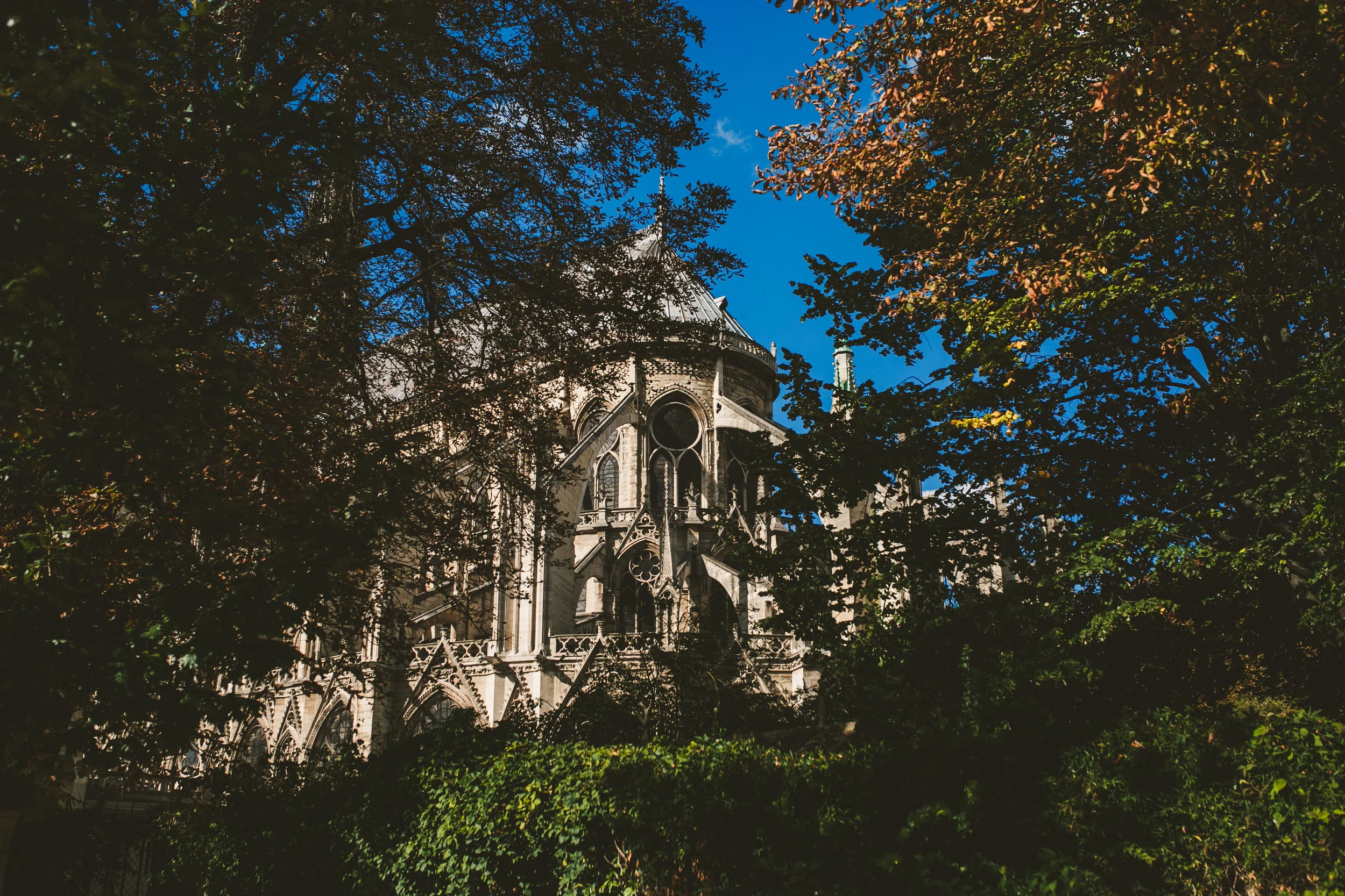 Arriving at Notre Dame