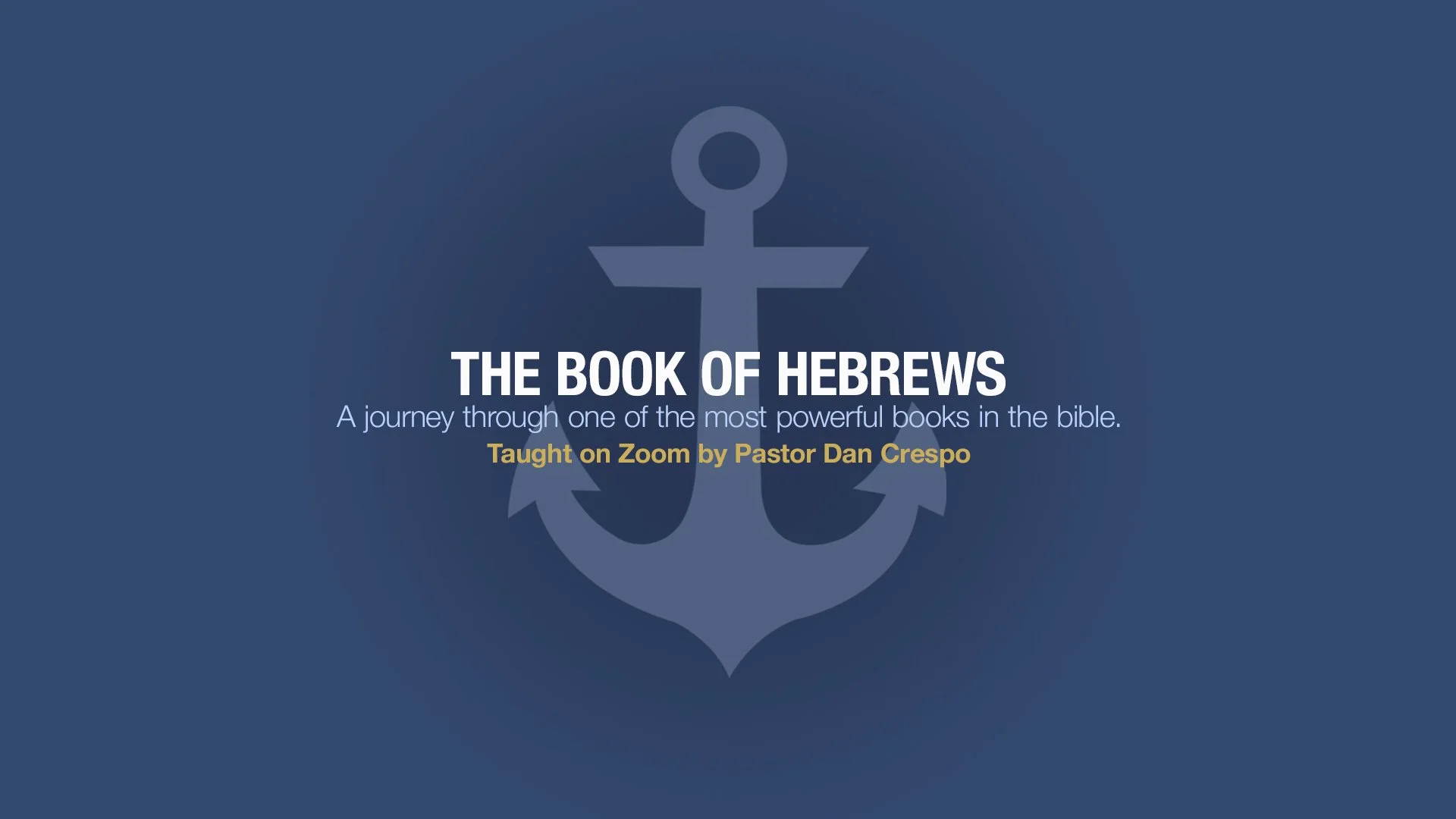 Hebrews Zoom Group