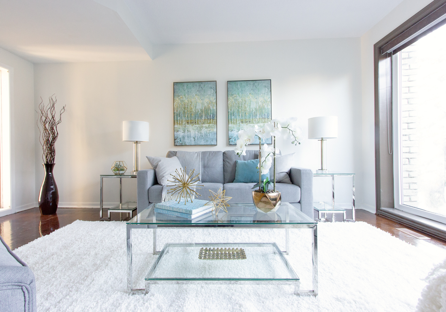 Living Room Home Staging