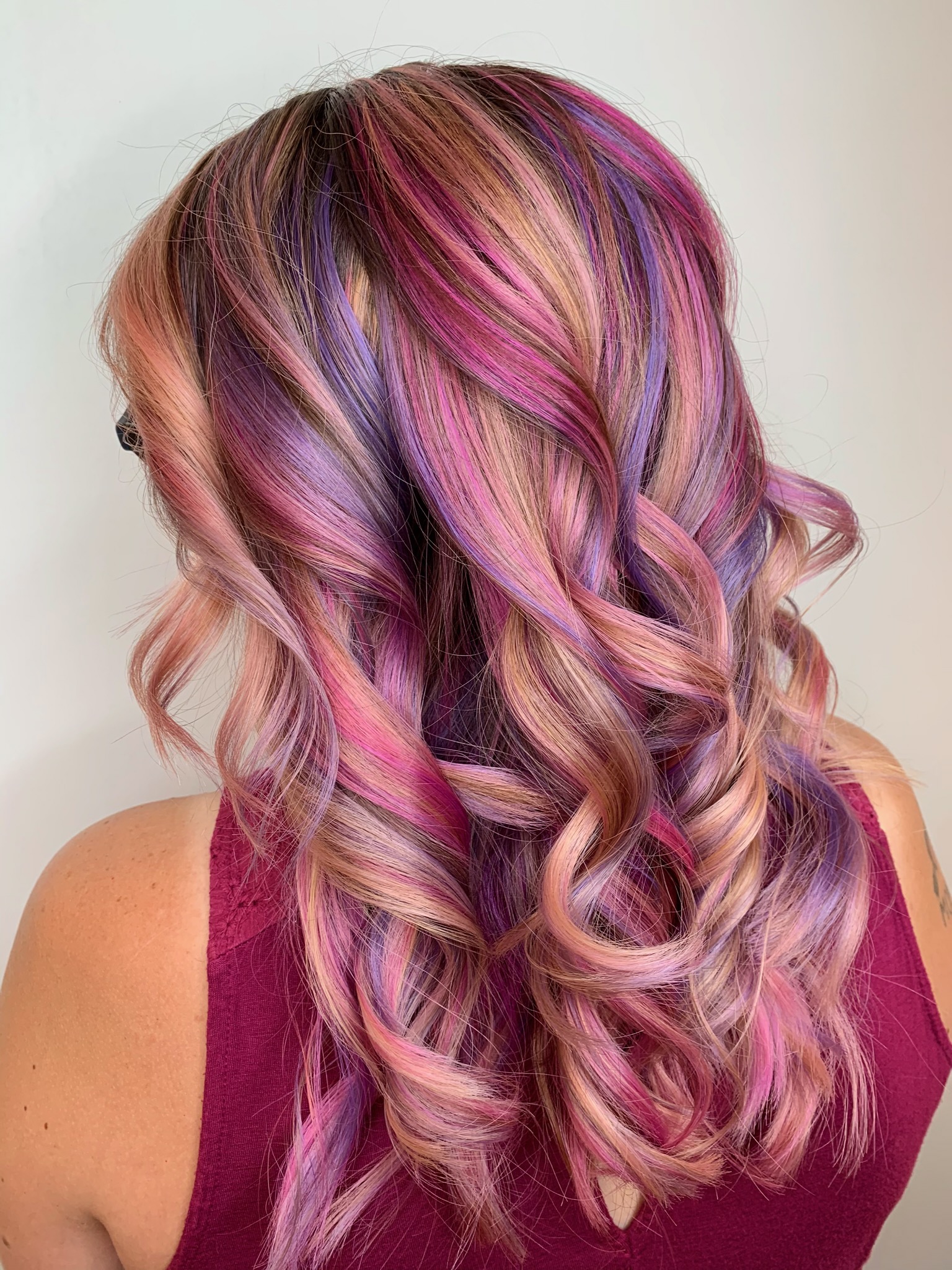 Lush Color Bar & Hair Salon Stylists Work