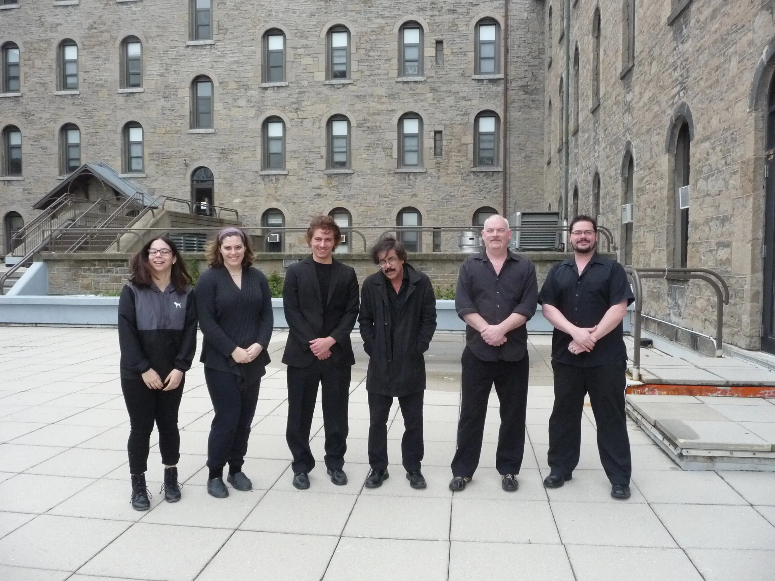 The band for Pajama Game, NU Theatre, 2017.  