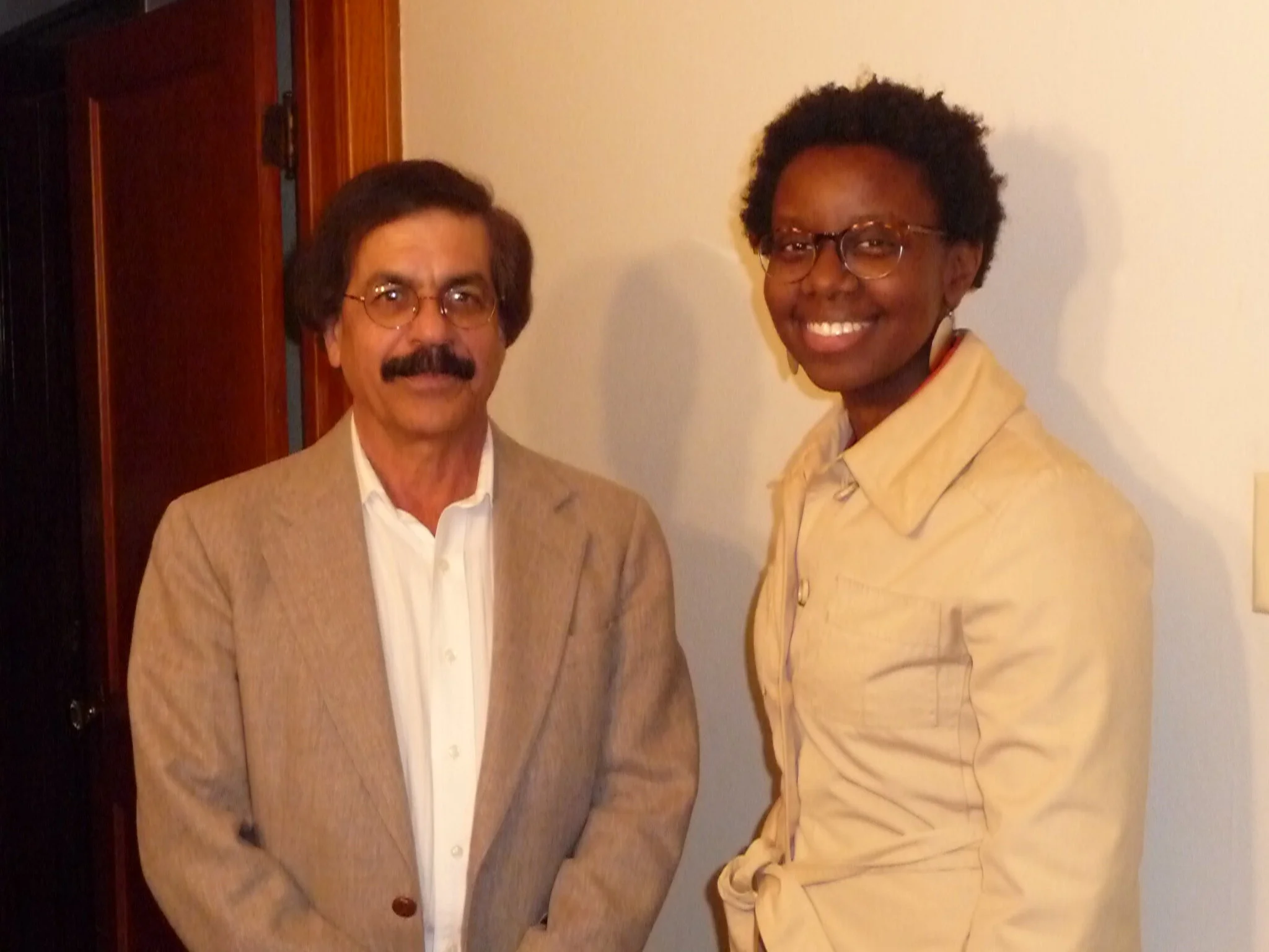 With Miss Kary Dobbs after performing at the North Star Festival in Niagara-on-the-Lake, 2016.