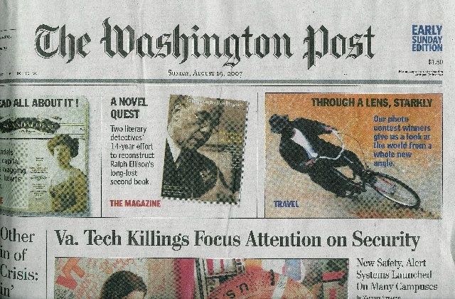A photo of a man on a bicycle, taken in Baracoa, Cuba, appeared in the Washington Post Travel Section. 