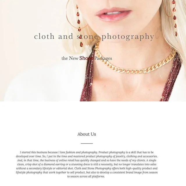 Link in bio to read a bit about us and the New Shoot Packages. Image from @robintermanjewelry shoot