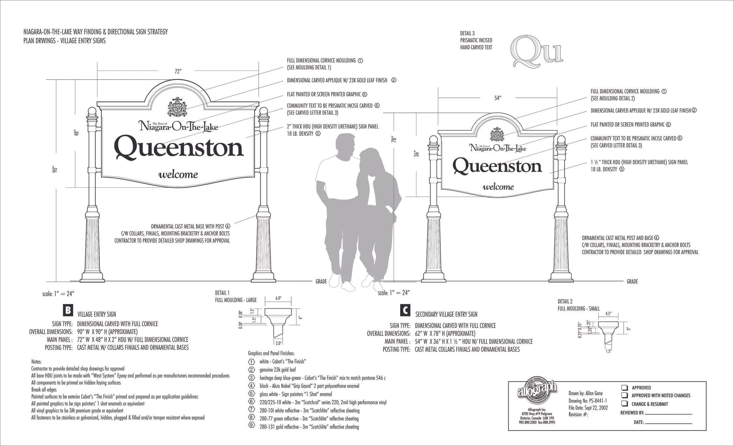 Sign Municipal Code Graphics municipal signage programmes — allograph inc.
