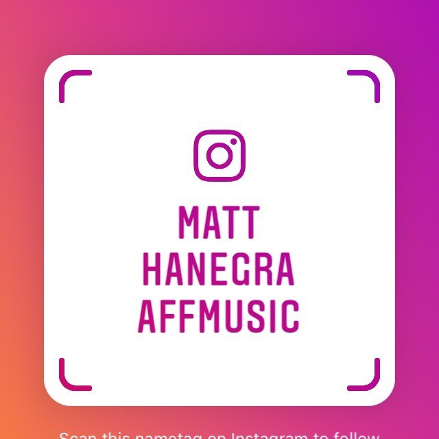 Follow me on my new Instagram music page!