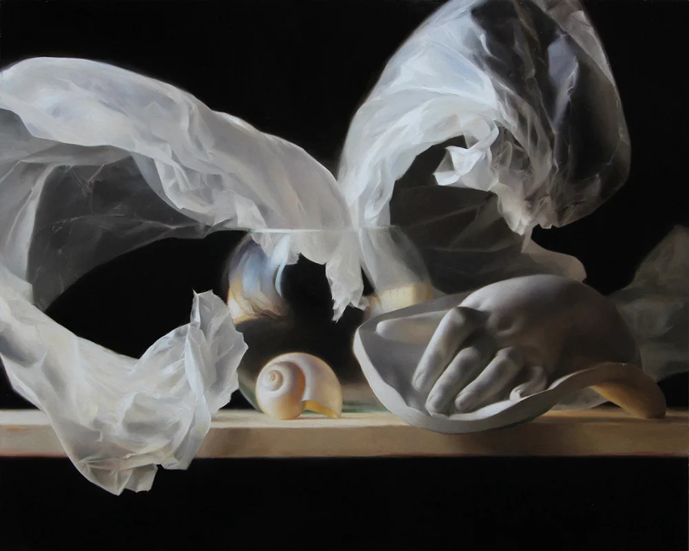 “Between Darkness and Wonder” | oil in panel | 16 x 20 inches