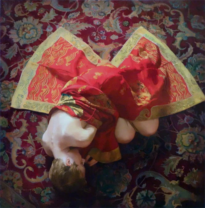 "Callas" Oil on Panel, 40 x 40