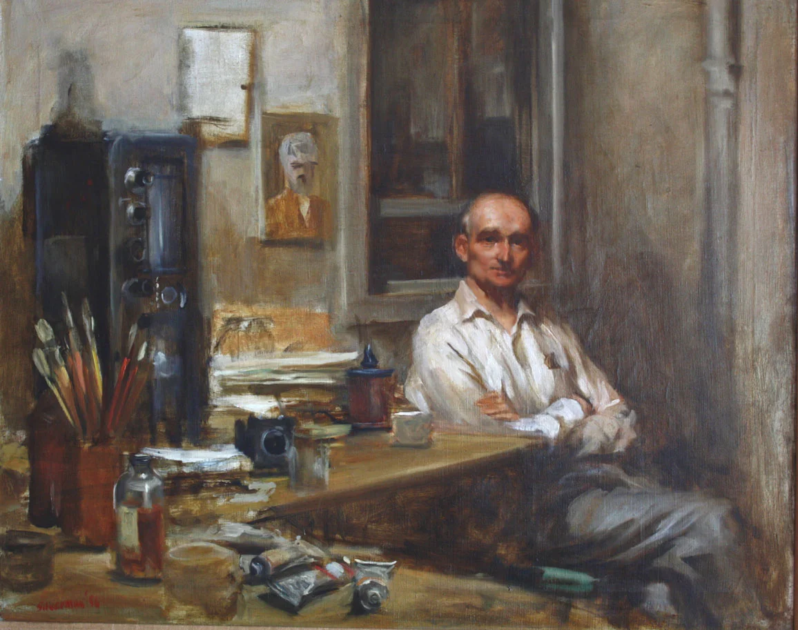 Portrait of Emil Goldfus 1957