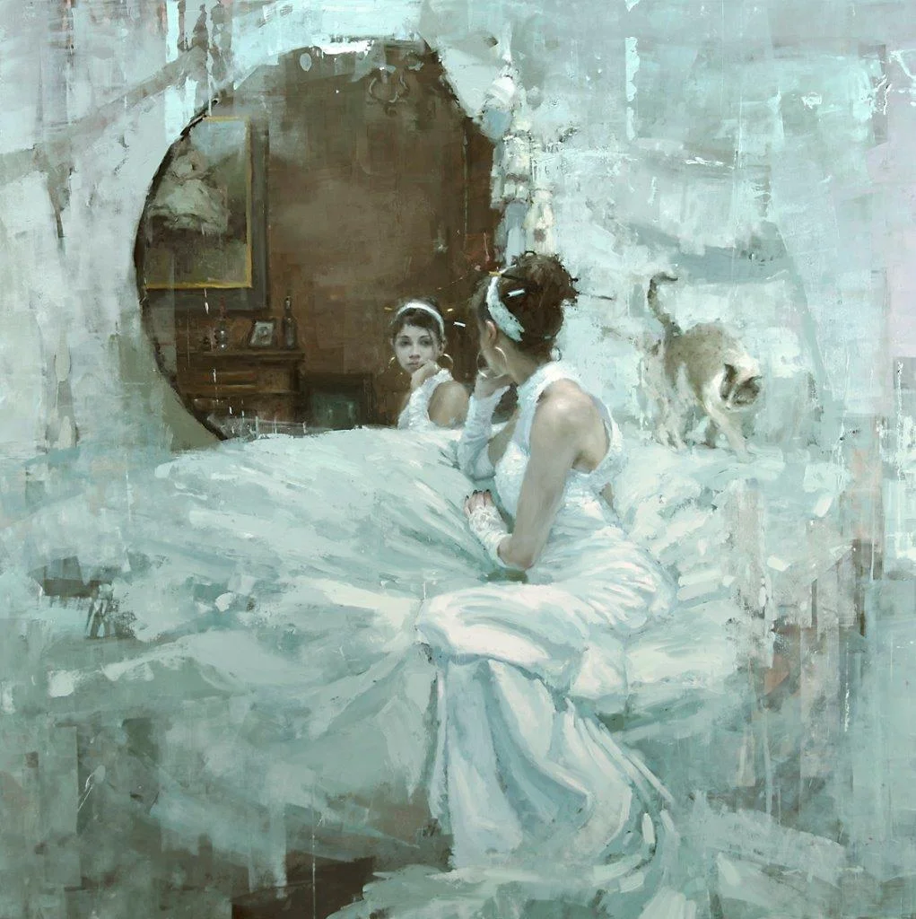 The Forgotten (version two - Neglect) - 48 x 48 inches - Oil on Panel