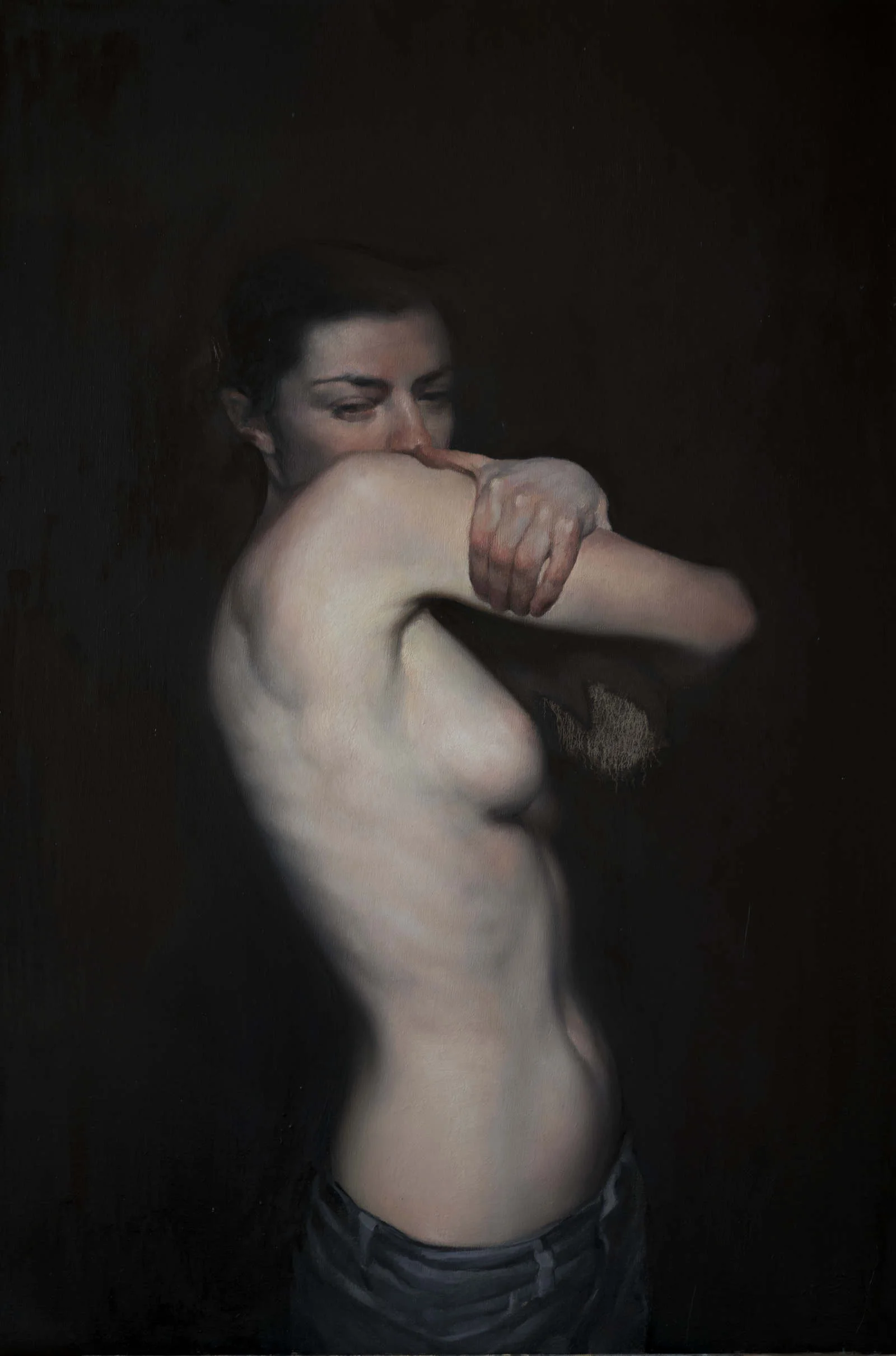Obscure Object 32 x 40 inches oil on canvas 2015