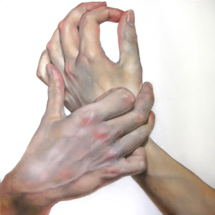 Hands #1 , oil on canvas, 24"x24", 2011