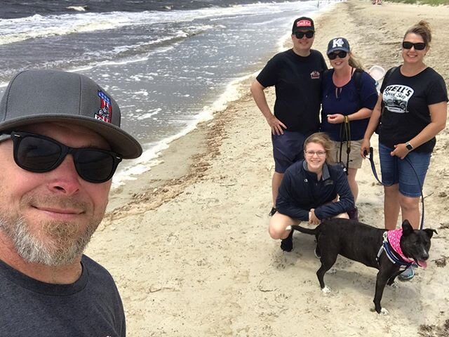 NC/Texas crew, hanging out on Oak Island.... #oakislandnc #2020vacation #northcarolina #texas #familytrip #beachtrip #brennan