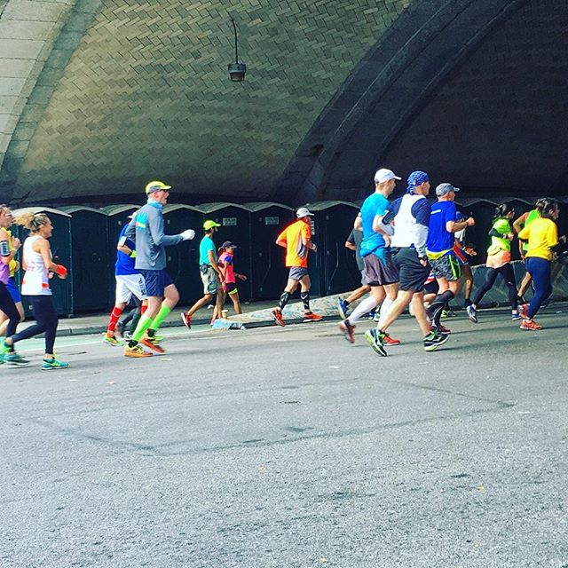 On Sunday, David had a very different sort of adventure. 5 boroughs and 5 &amp; 1/2 hours spent running through NYC with his 5-months pregnant girlfriend, Tyler. First family marathon! After this side adventure, it's time to return to the one at hand