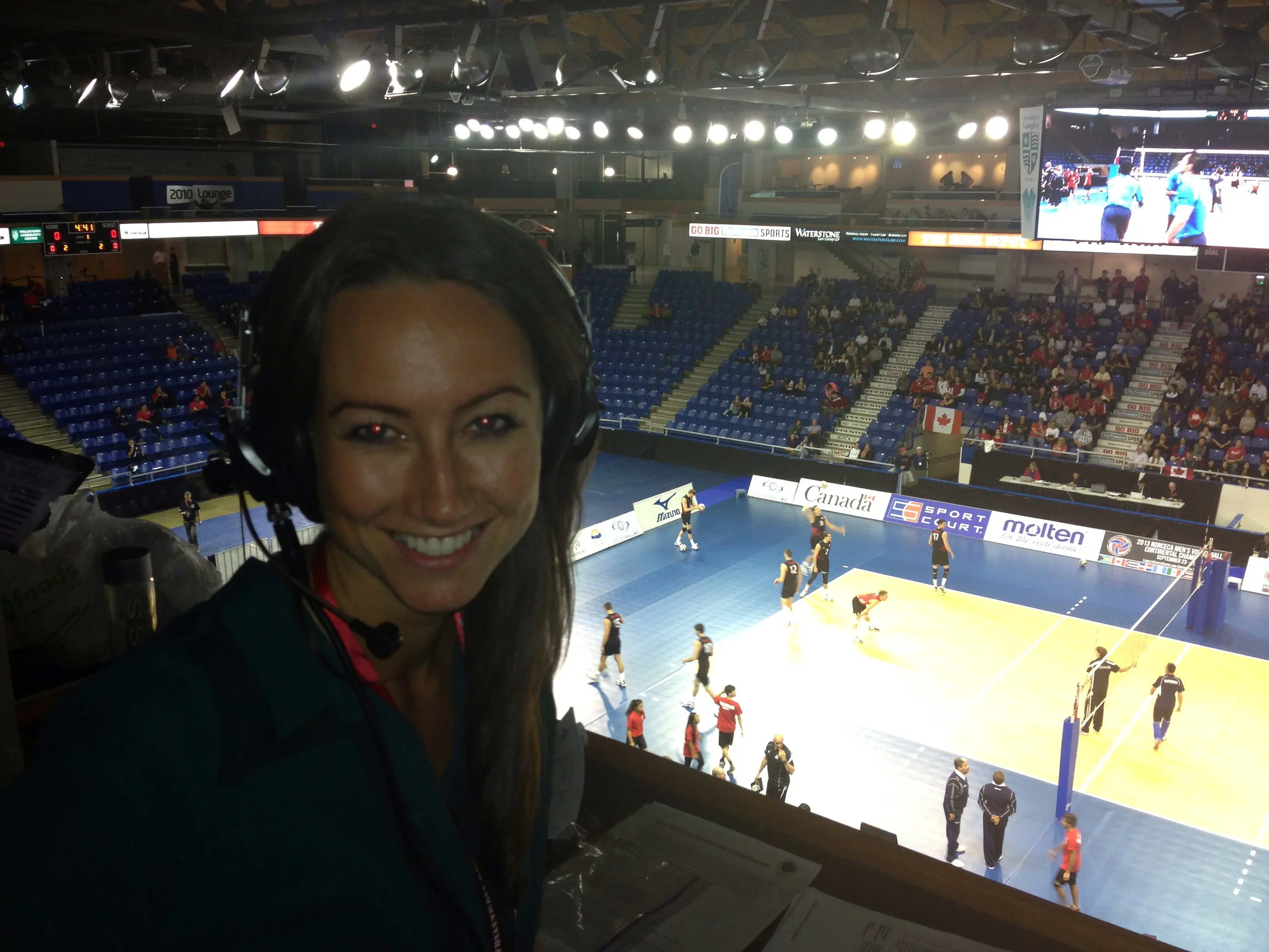 Colour Commentating for the 2013 Men's Volleyball Norceca Championships