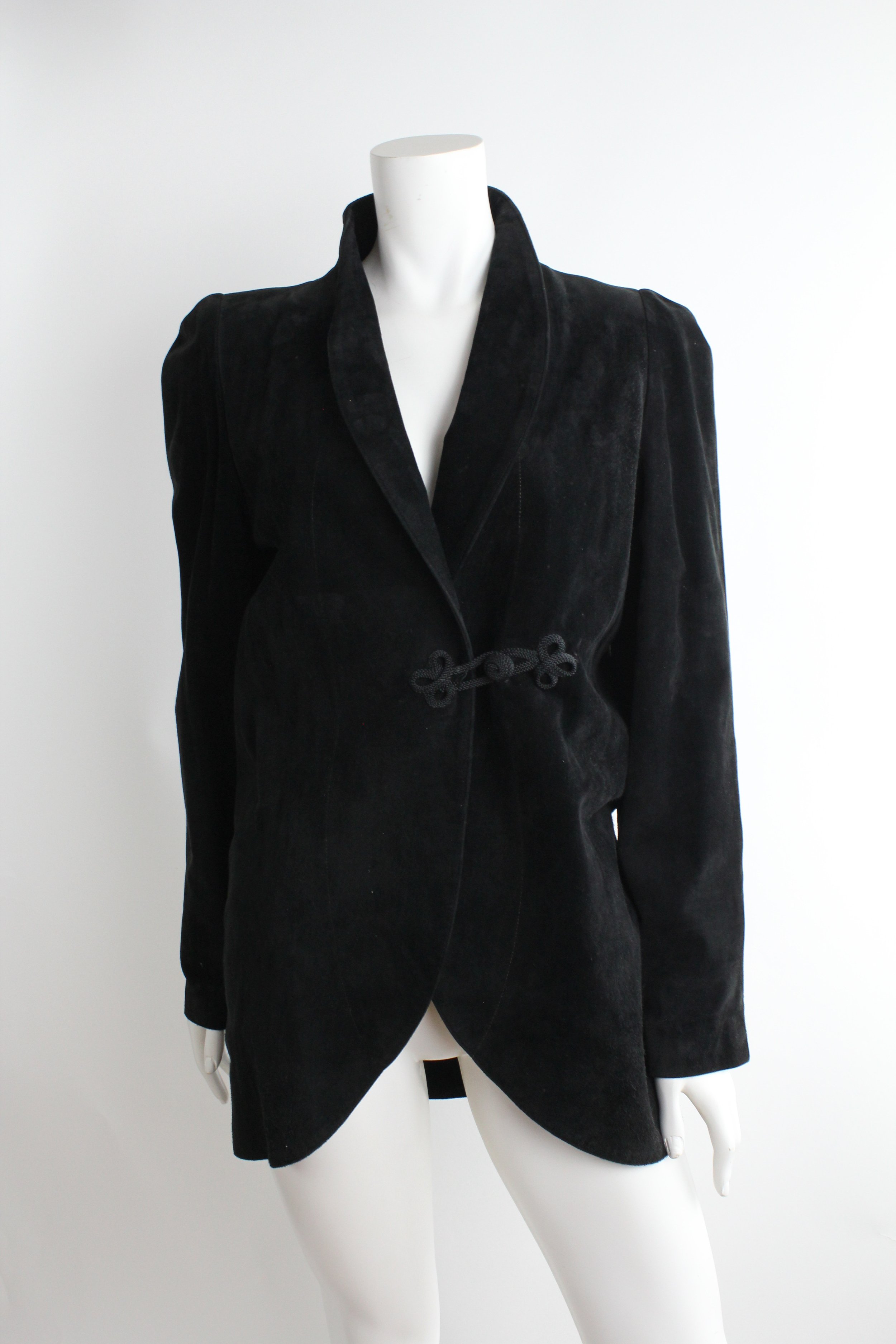 Vintage Ted Lapidus Boutique Haute Couture Suede Jacket