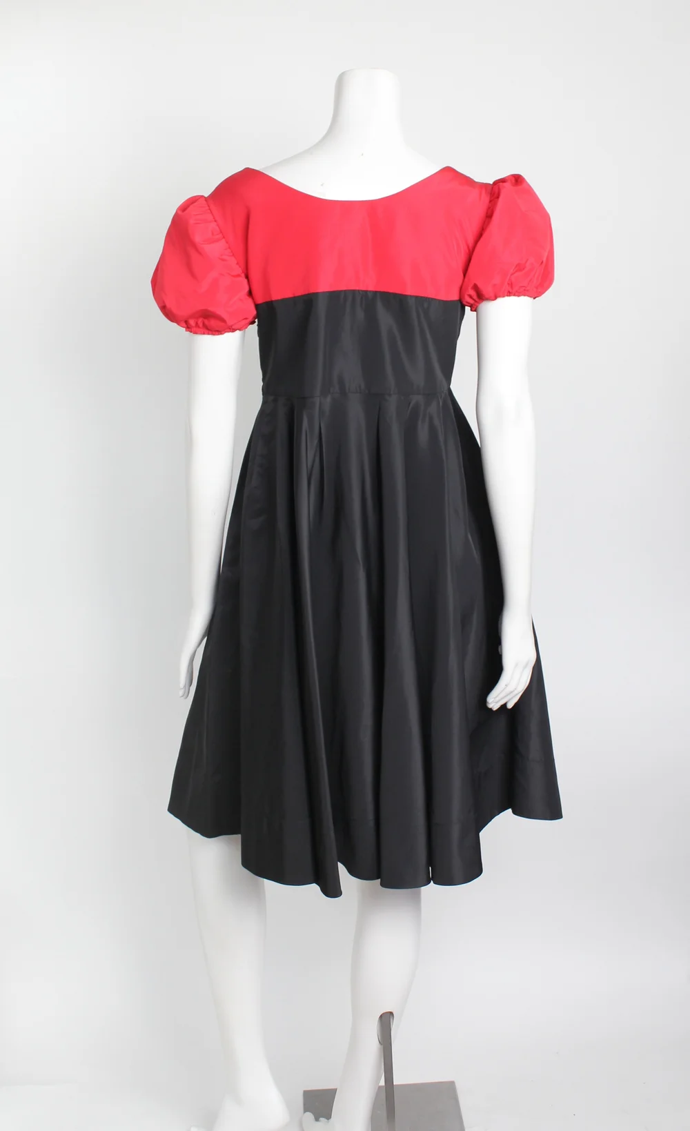 pleated dress fashion Strapless Vegan Leather Pleated Dress