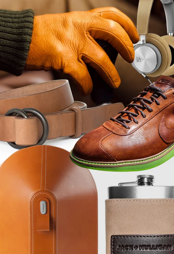 leather & canvas earthtones