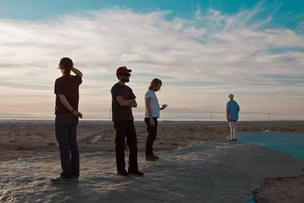 On top of Salvation Mountian, CA