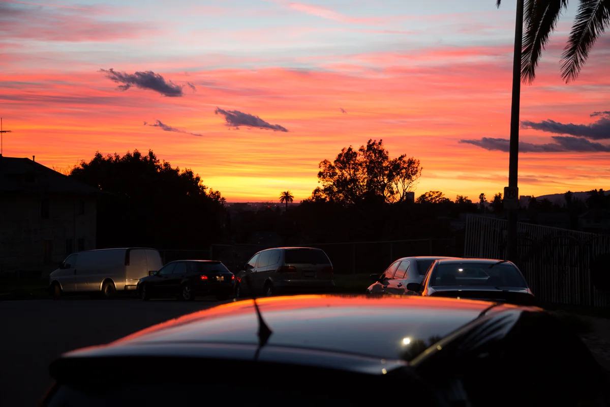 Sunset on Sunset on Sunset,  LA CA, 2013