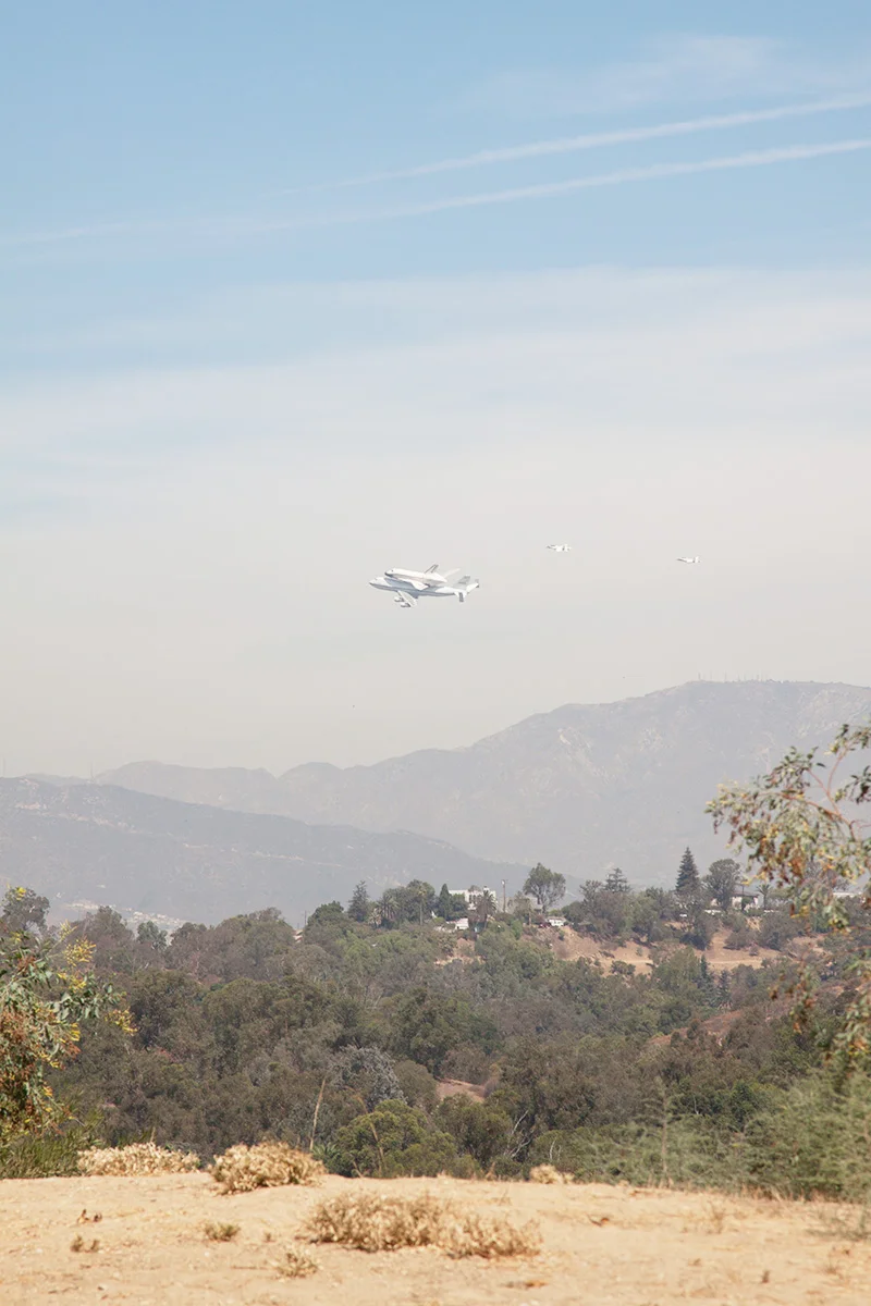 Endeavor over Echo Park