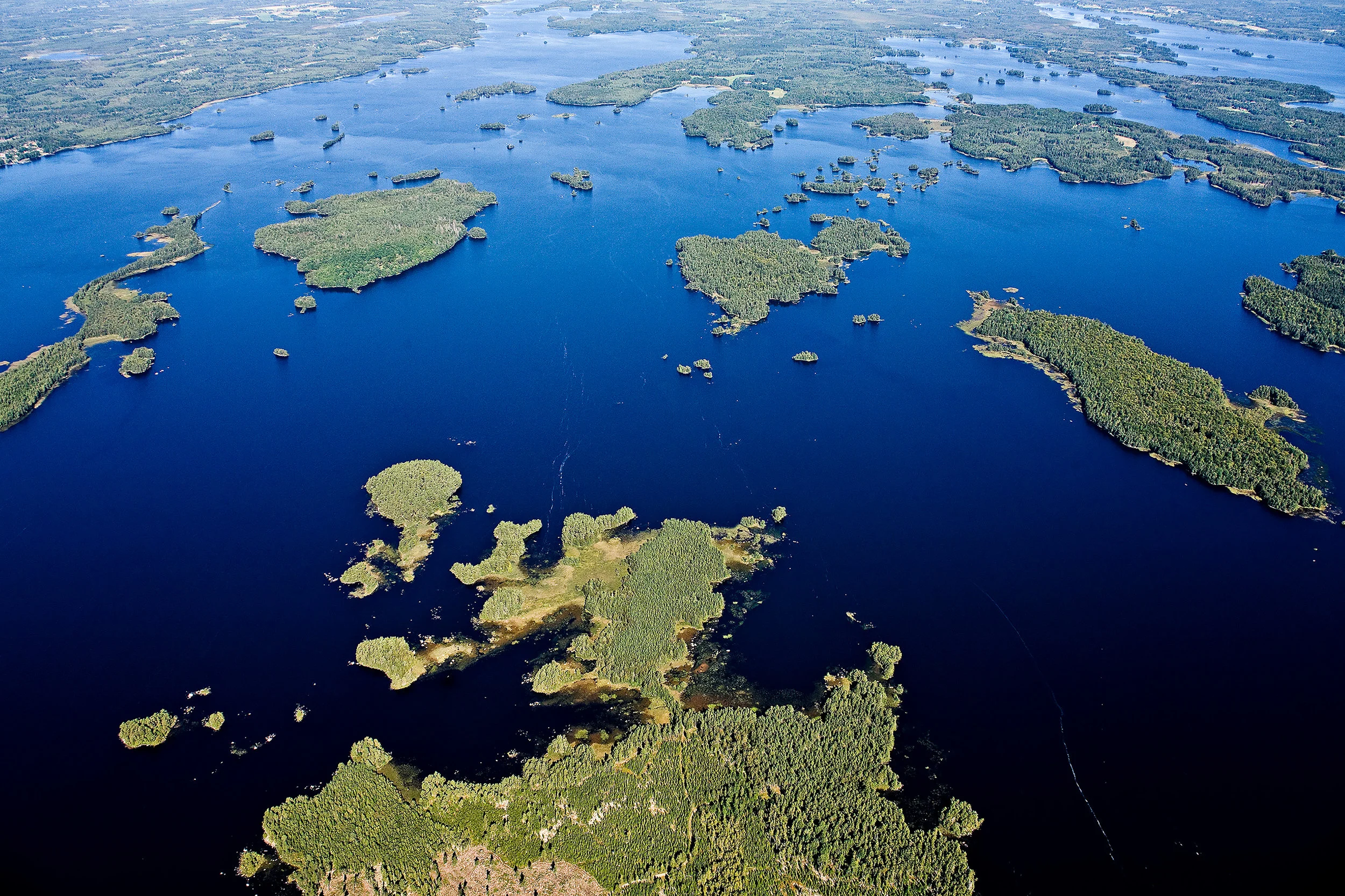 Åsnens nationalpark - 75% vatten
