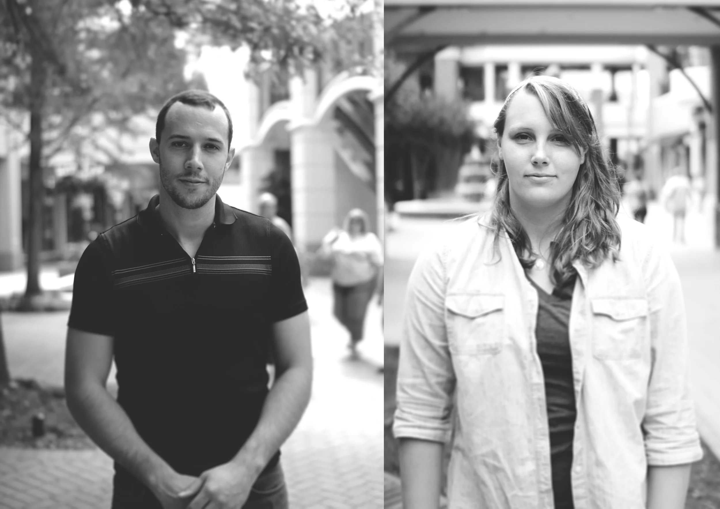 Left: Alex; Atlanta, GA • Right: Liz; Atlanta, GA