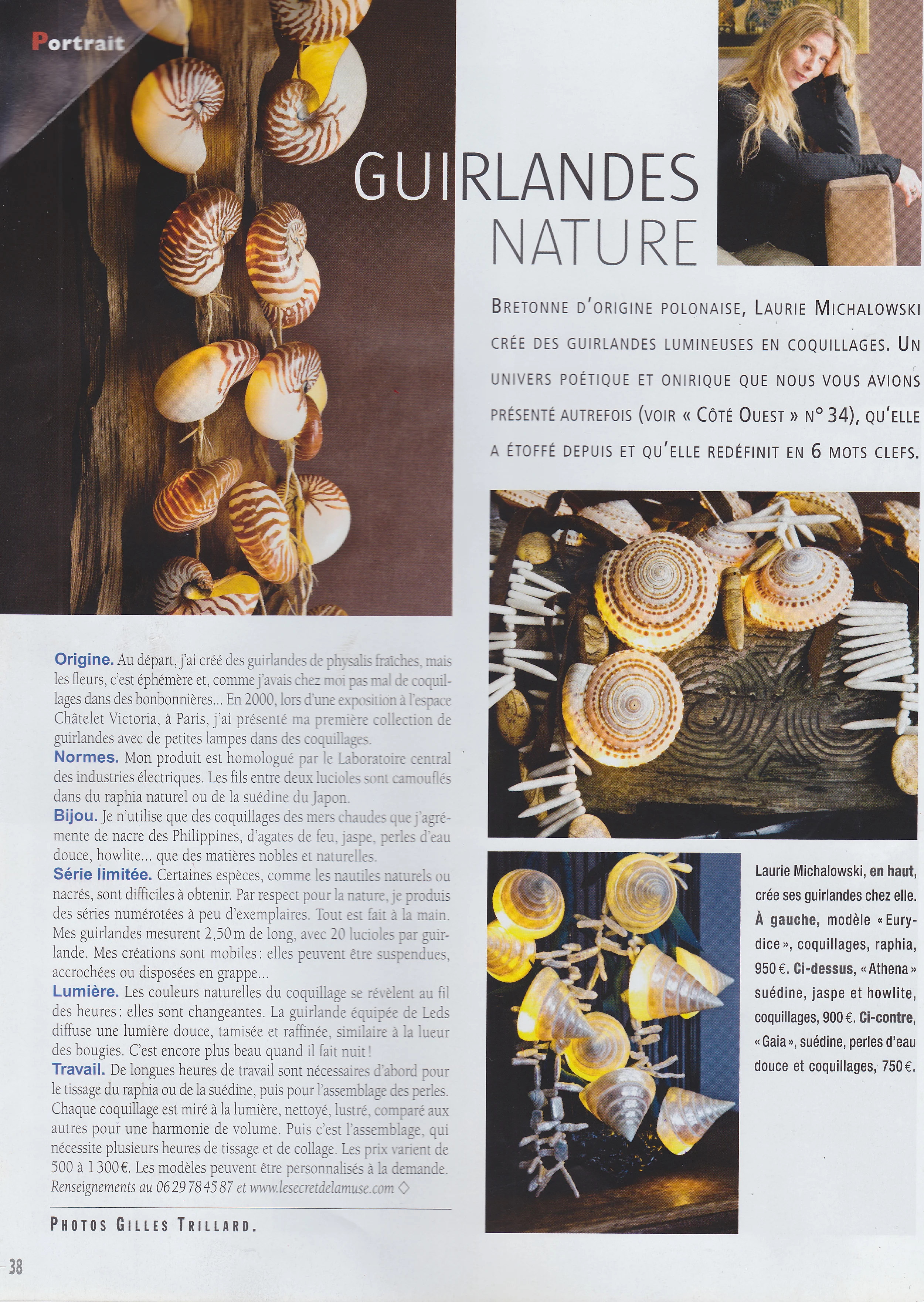 Guirlandes Nature- Côté Ouest Magazine 