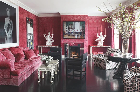 San Francisco house of Alexis and Trevor Traina, interior designer Thomas Britt photo by Simon Upton - Elle Decor