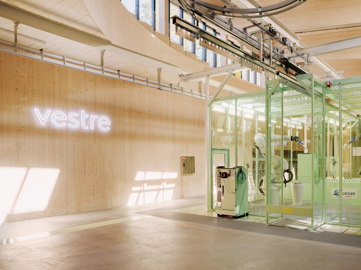 Vestre’s sustainable factory, The Plus by BIG