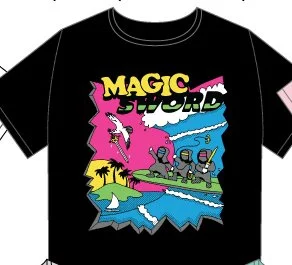 DND SURF Co. T-Shirt (Black)