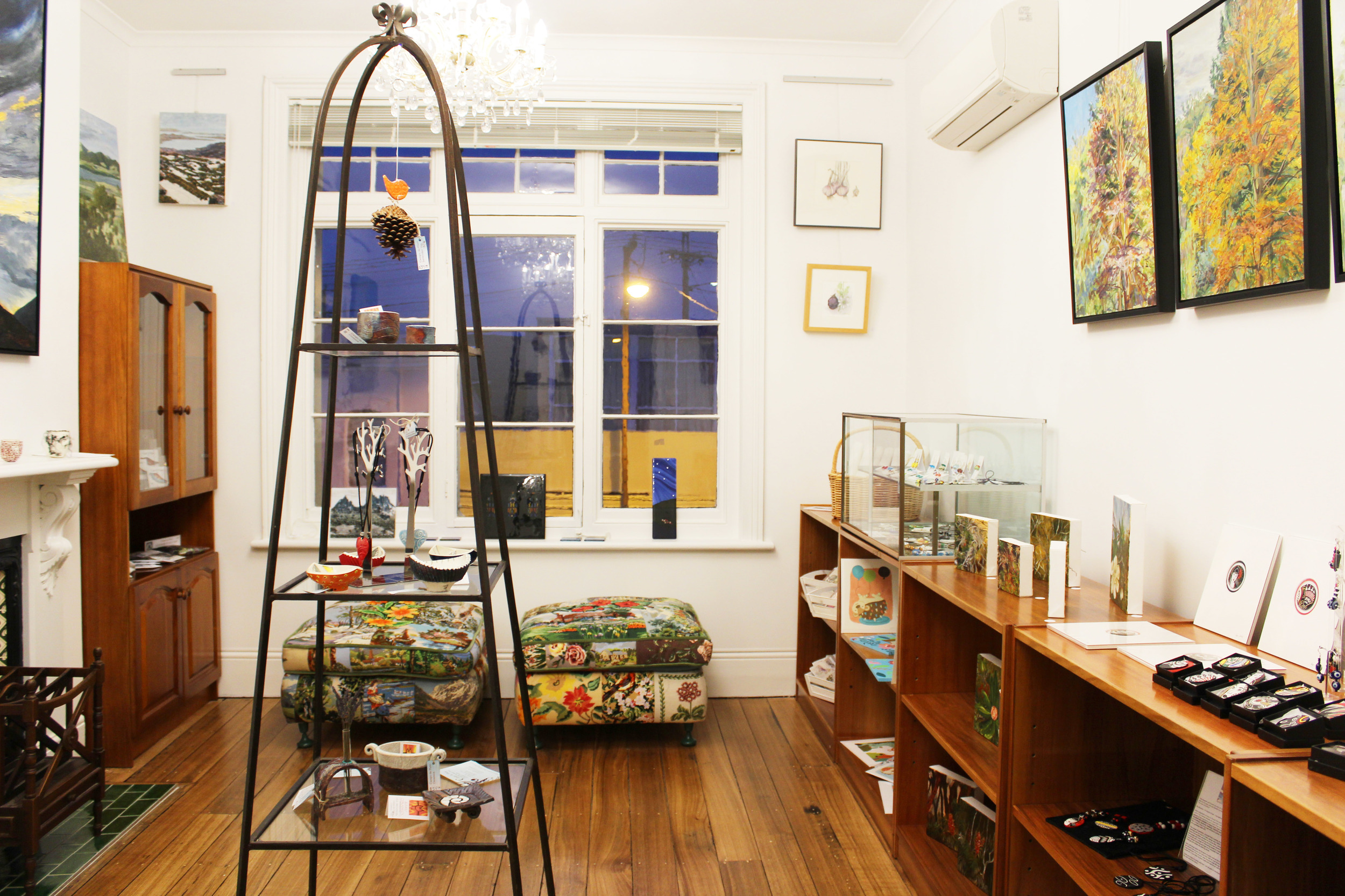 One of the fabulous rooms in the building