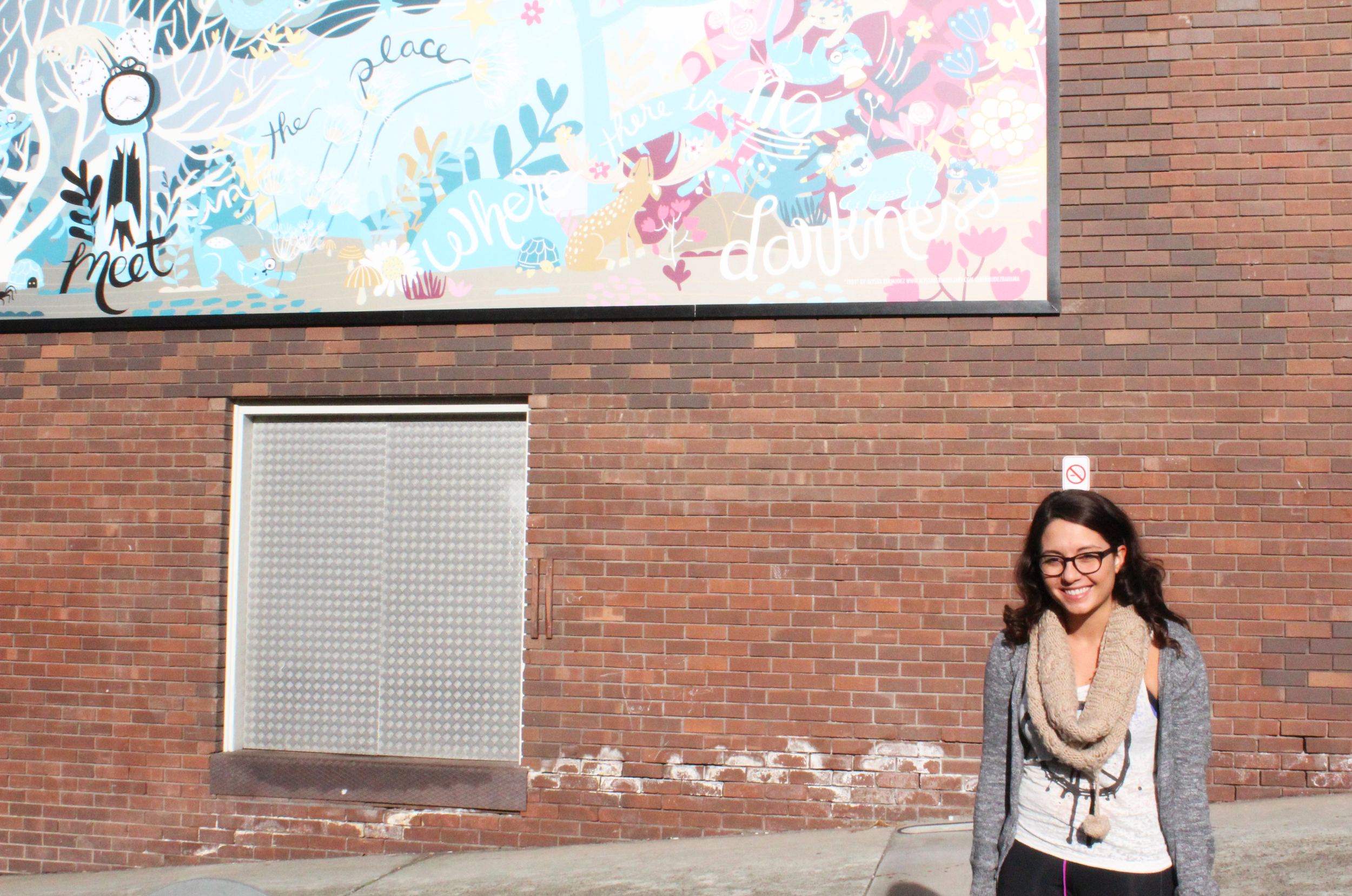 I asked a random person to take this one of me... 