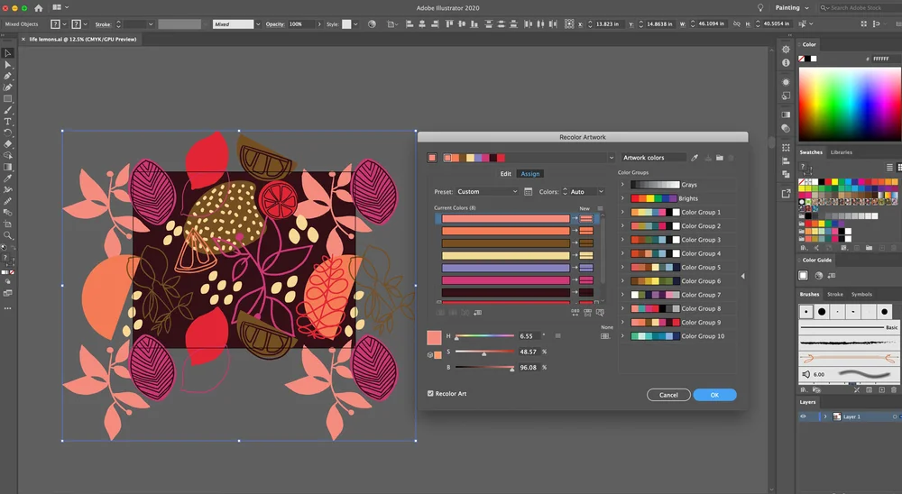 Surface Pattern Design Illustration Alyssa Bermudez