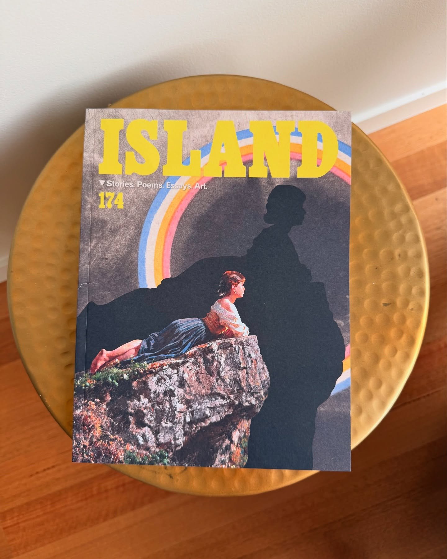 So excited to get issue 174 in my mailbox this morning. I am truly honoured to be a part of @islandmagtas beautifully curated editorial selection of stories, poems, and graphic narratives. Creating this work and publishing it publicly is confronting 