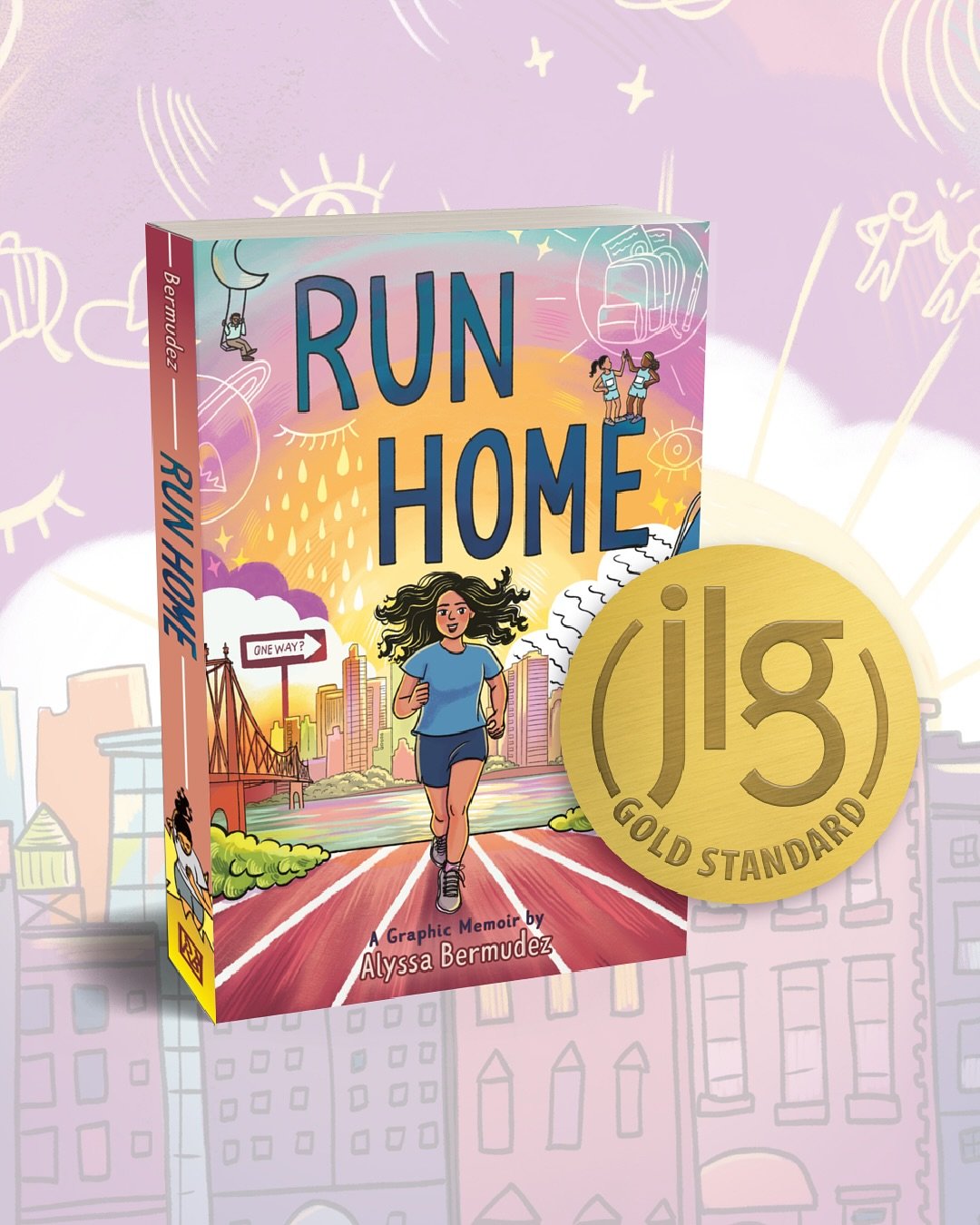 Exciting news! Run Home is a Junior Library Guild Gold Standard selected book! 🌟 

This means it&rsquo;s been read by a real person already (besides my editor) 😱 and it&rsquo;s getting buzzworthy! They are ordering copies for libraries around the U
