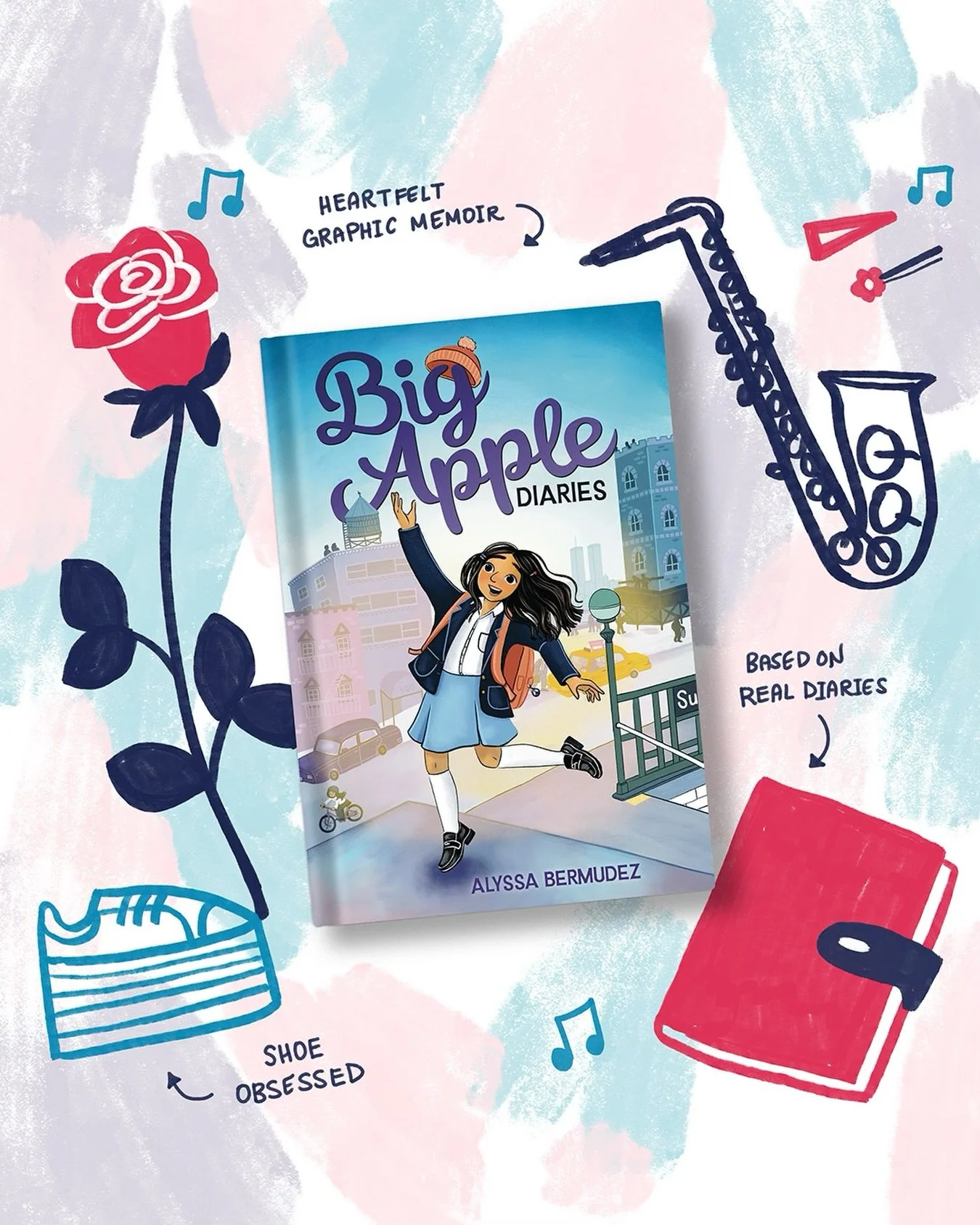 One of my favourite books to gift (of course): Big Apple Diaries, for the thoughtful, curious, big feeling kids (and grown ups) in your life.

It&rsquo;s a coming of age memoir, set in NYC, and navigating the tough moments with honesty and hope 💙

R