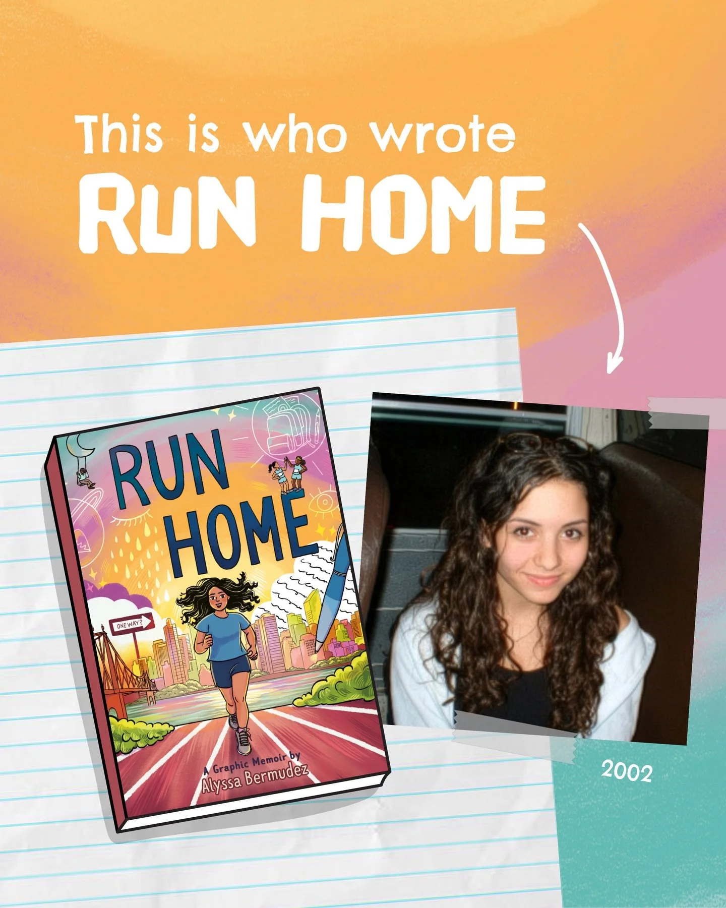 A girl with big feelings, messy notebooks, and a lot she didn&rsquo;t know how to say yet.

Pretty late on this trend, but had to do it anyway!

#thisiswhowrote #thisiswhomade #graphicnovel #youngerme #pastandpresent