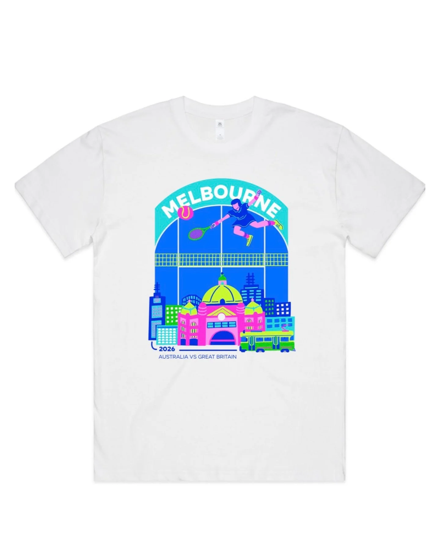 These are just a few of the recent tennis designs I&rsquo;ve had the chance to create with the team at Before Creative. It&rsquo;s always fun bringing an illustrative touch to event merch. More lifestyle tennis merch coming soon 👀

#tennisaustralia 