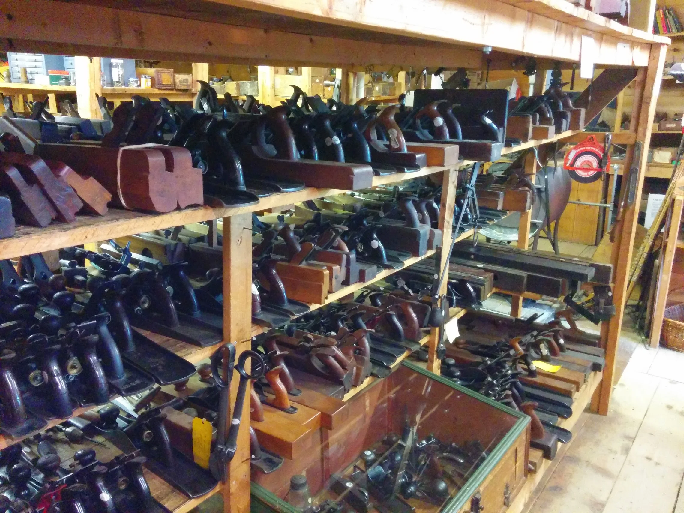 The Tool Barn in Maine. Makes you want to build a house using only hand tools, right?