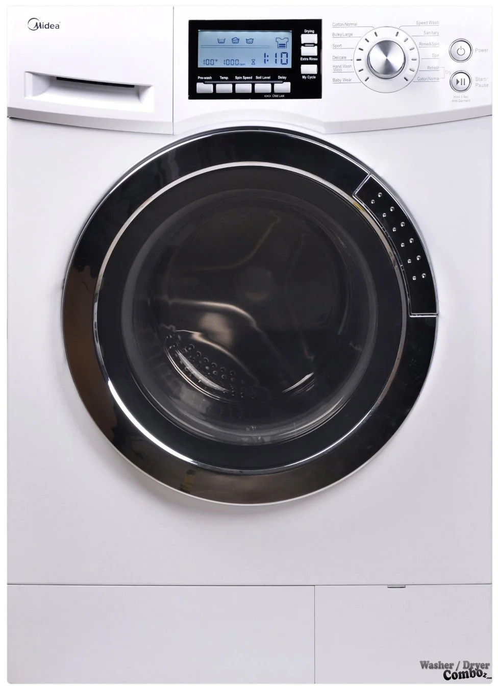 Washer and dryer in one! Image from www.washerdryercomboz.com