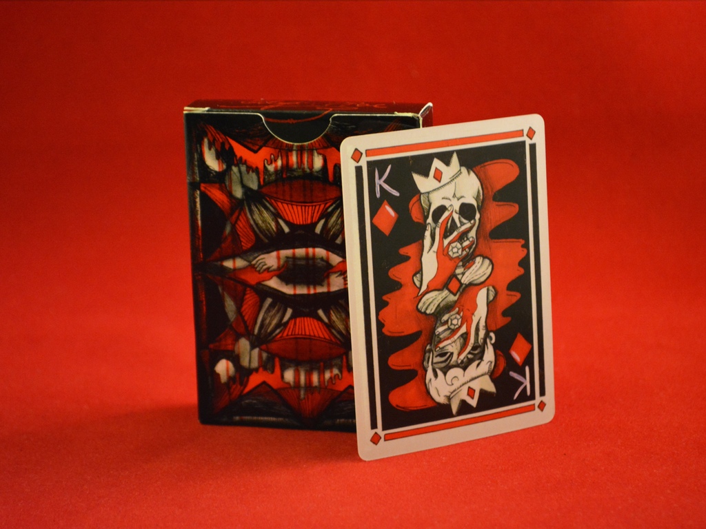 AMONTILLADO PLAYING CARDS - A DECK OF CARDS INSPIRED BY EDGAR ALLEN POE'S CASK OF AMONTILLADO
