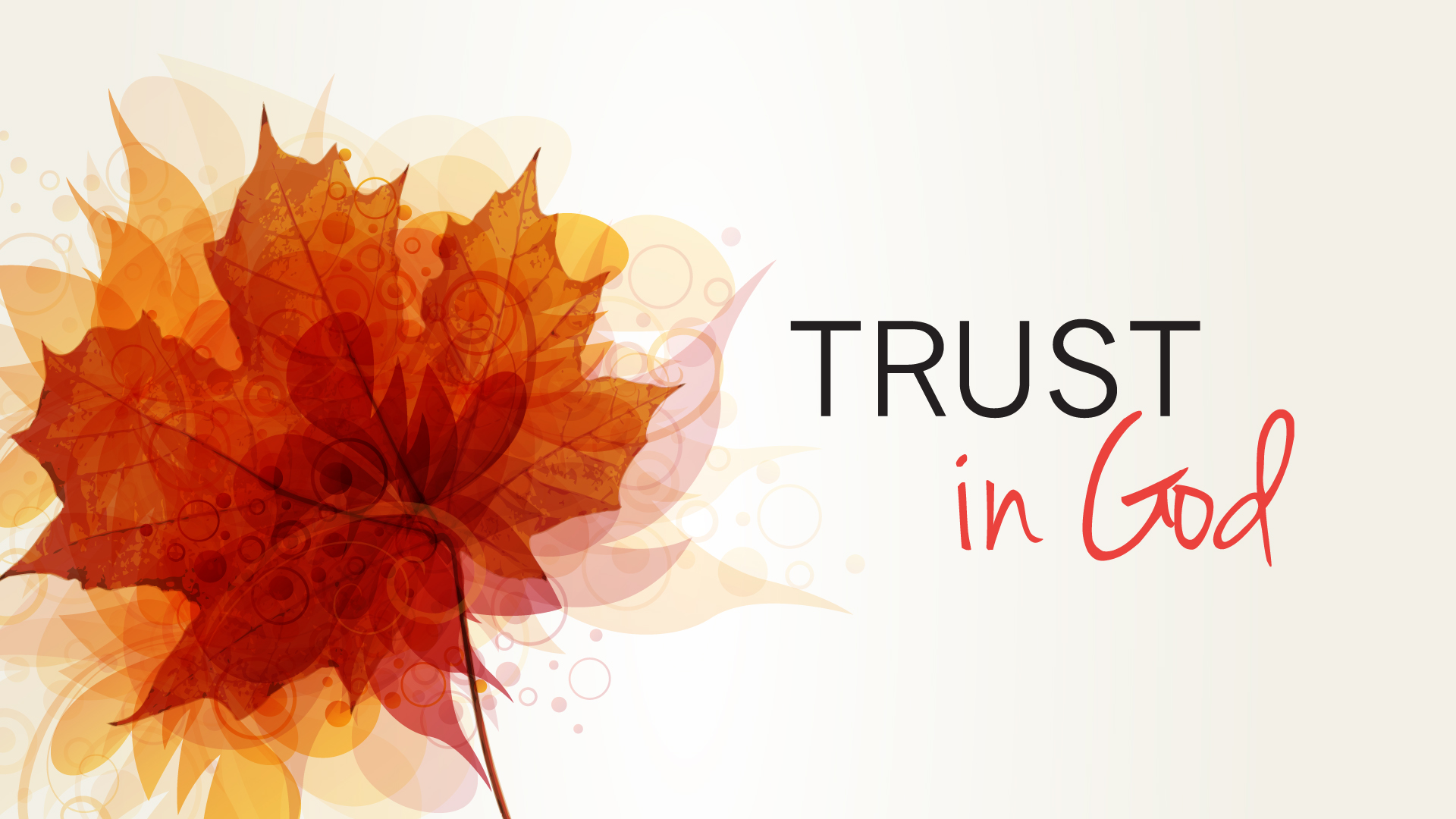Trust in God