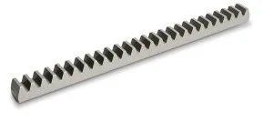 Crémaillère galvanisée en acier laminée 22x22mm. Prix par mètre : 29.28€ TTC (TVA à 20%) (Livraison Offerte)
