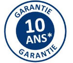 Une Garantie produit de 10ans