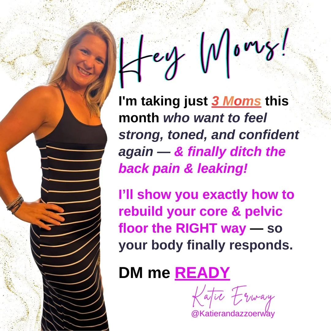 🚨 NEW HERE? READ THIS.

If you followed me because you want:

&bull; A flatter, stronger core
&bull; To stop leaking when you sneeze
&bull; To get rid of back pain
&bull; To actually feel toned
&bull; To stop starting over every Monday

Then listen 