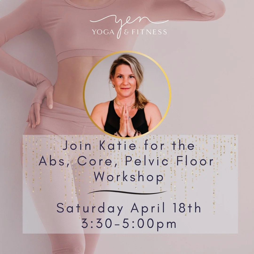 It's that time of year again for my Abs, Core, Pelvic Floor Workshop @yenyogafitness ,and this year I'm making it a 2-part series!

Join me for Part 1- The Full Core Connection 90 minute workshop, where we break down how to actually use your deep cor